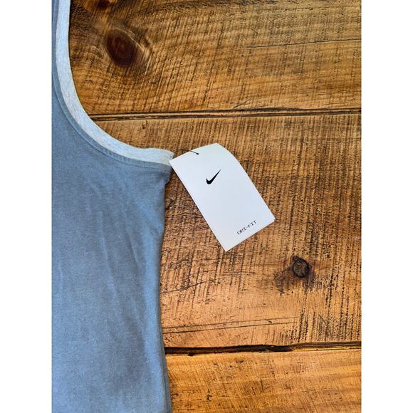 NWT Penn State PRIDE Nike Dri-Fit Gray Rainbow Nittany Lion Tank Top Size Medium - Picture 3 of 7